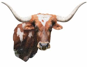 I Am Longhorn Animals Jigsaw Puzzle By Madd Capp Games & Puzzles