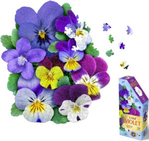 I Am Violet Flower & Garden Shaped Pieces By Madd Capp Games & Puzzles
