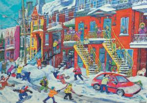 School Break Winter Jigsaw Puzzle By Pierre Belvedere