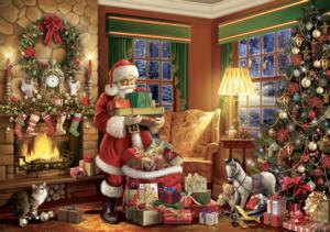 Let's Go Christmas Jigsaw Puzzle By Pierre Belvedere