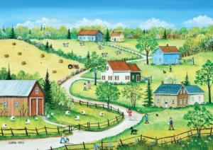 Country Summer Summer Jigsaw Puzzle By Pierre Belvedere