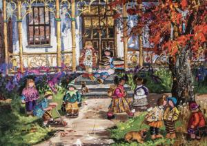 The First Day Domestic Scene Jigsaw Puzzle By Pierre Belvedere