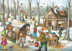 Sweet Tooth Snow Jigsaw Puzzle By Pierre Belvedere