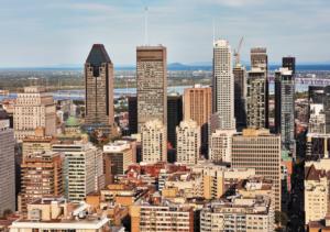 Downtown Montreal Canada Jigsaw Puzzle By Pierre Belvedere