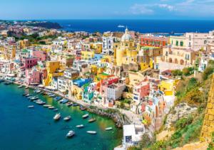 Colorful Houses Beach & Ocean Jigsaw Puzzle By Pierre Belvedere