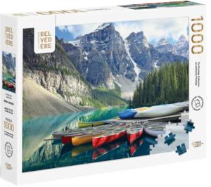 Moraine Lake Lakes & Rivers Jigsaw Puzzle By Pierre Belvedere