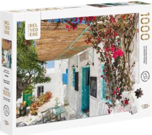 Greek Houses Around the House Jigsaw Puzzle By Pierre Belvedere