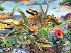 Dinosaurs  Dinosaurs Lenticular Puzzle By Prime 3d Ltd