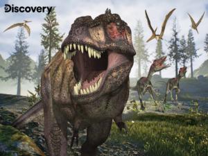 Tyrannosaurus Rex - Discovery Dinosaurs Lenticular Puzzle By Prime 3d Ltd