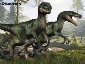 Velociraptor - Discovery Dinosaurs Lenticular Puzzle By Prime 3d Ltd