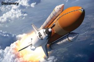 Rocket - Discovery Space Lenticular Puzzle By Prime 3d Ltd