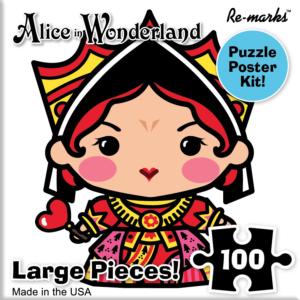 Queen Of Hearts Cube Puzzle Movies & TV Children's Puzzles By Re-marks