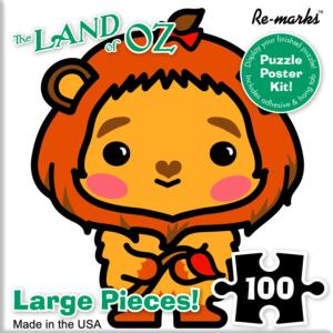 The Land of Oz - Cowardly Lion Movies / Books / TV Children's Puzzles By Re-marks