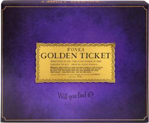 Willy Wonka's The Golden Ticket Game - Scratch and Dent By Buffalo Games
