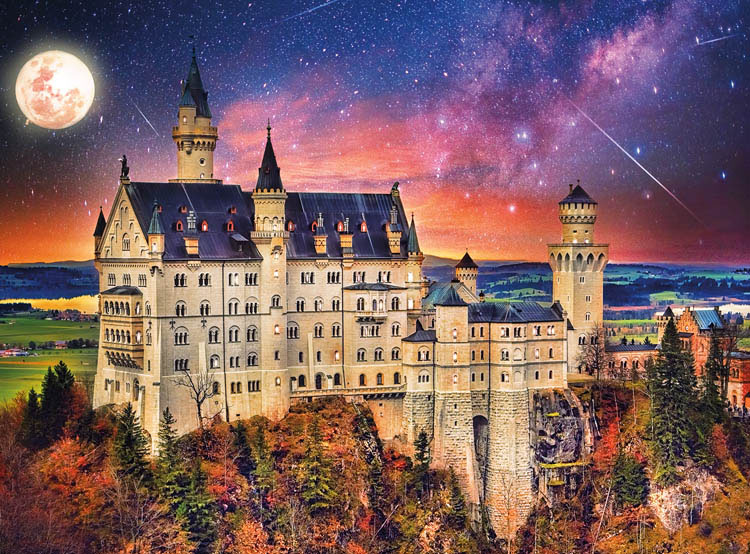 Once Upon A Time Castle Jigsaw Puzzle By Buffalo Games