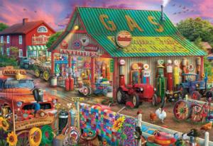 Antique Market - Scratch and Dent General Store Jigsaw Puzzle By Buffalo Games
