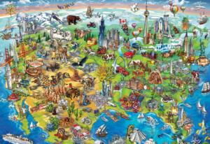 North America Wonders United States Jigsaw Puzzle By Buffalo Games