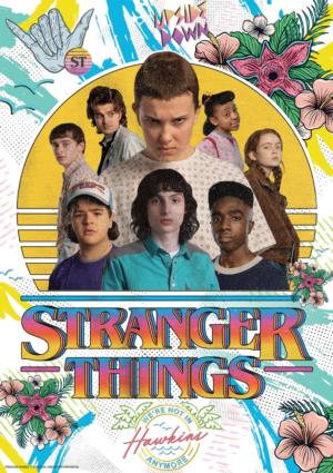 Stranger Things - Tee Shirt Graphics Movies & TV Jigsaw Puzzle By Buffalo Games