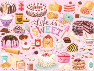 Life Is Sweet Birthday Jigsaw Puzzle By Buffalo Games