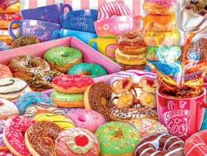 Donut Worry, Be Happy! Dessert & Sweets Jigsaw Puzzle By Buffalo Games