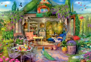 Wine Country Escape Cabin & Cottage Jigsaw Puzzle By Buffalo Games
