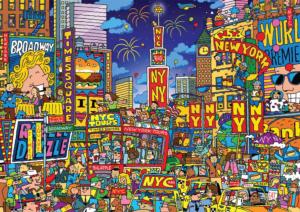 Times Square New York Jigsaw Puzzle By Buffalo Games