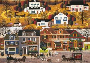 Hawkriver Hollow Americana Large Piece By Buffalo Games