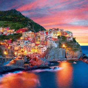 Amalfi Coast Seascape / Coastal Living Jigsaw Puzzle By Buffalo Games