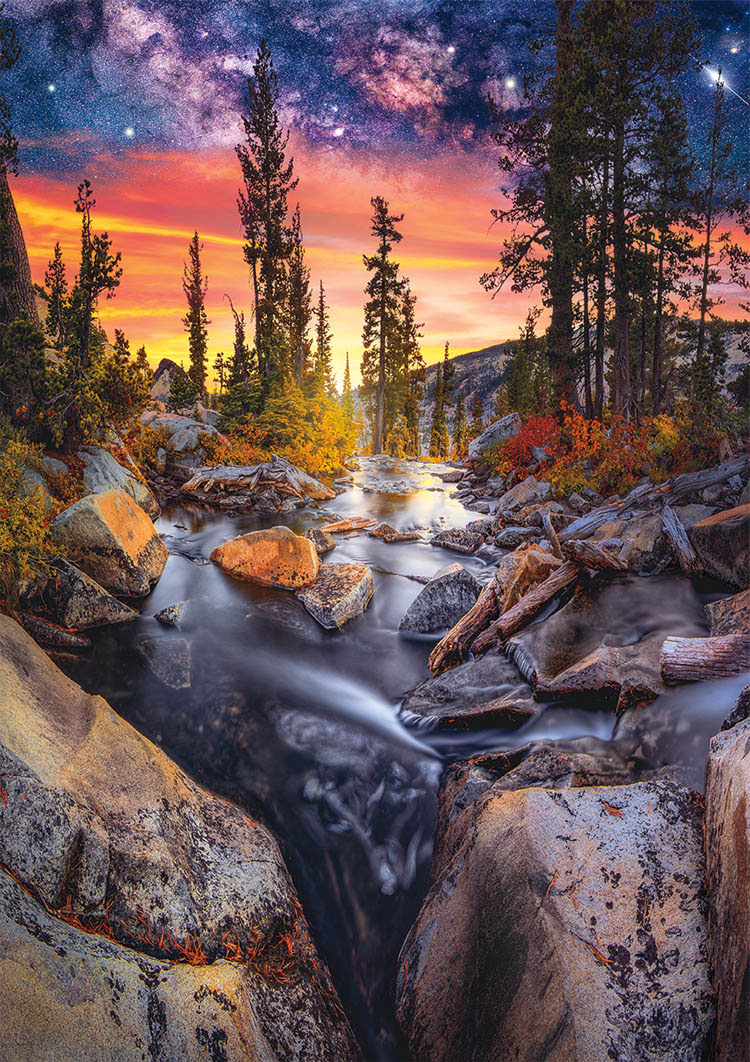 Earthpix - Forest Magic Hour Nature Jigsaw Puzzle By Buffalo Games