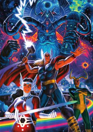 The Mighty Thor #8 Super-heroes Jigsaw Puzzle By Buffalo Games