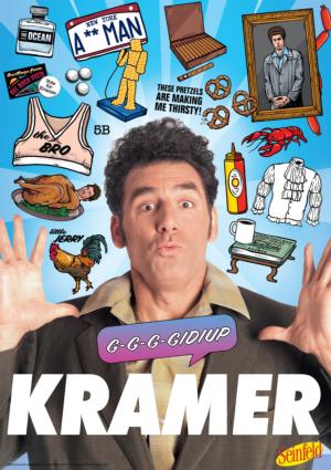 Seinfeld: Kramer Movies & TV Jigsaw Puzzle By Buffalo Games