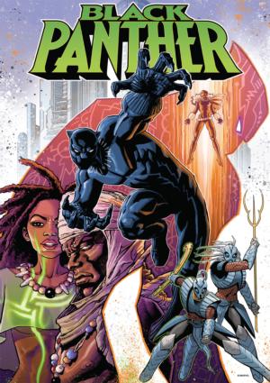 Black Panther #19 - Scratch and Dent Black Panther Jigsaw Puzzle By Buffalo Games