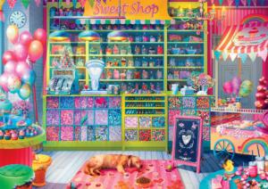 Sweet Treats Candy Jigsaw Puzzle By Buffalo Games
