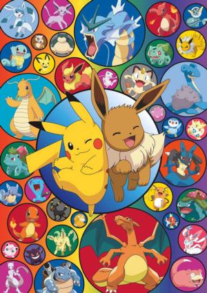 Pokemon - Pokemon Bubble Cartoons Jigsaw Puzzle By Buffalo Games