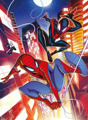 Action: Spider-Man No.1 Pop Culture Cartoon Jigsaw Puzzle By Buffalo Games