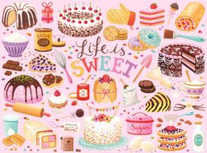 Life is Sweet Birthday Jigsaw Puzzle By Buffalo Games