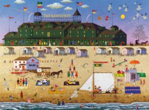 The Nantucket Seascape / Coastal Living Jigsaw Puzzle By Buffalo Games