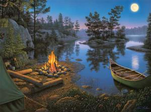 Moonlight Bay Lakes & Rivers Jigsaw Puzzle By Buffalo Games