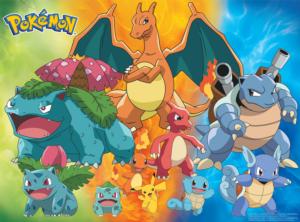 Pokemon Kanto Region Evolutions Video Game Jigsaw Puzzle By Buffalo Games