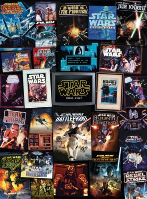 Star Wars Video Game Cover Collage
