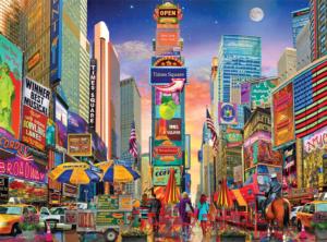 Times Square, NYC New York Jigsaw Puzzle By Buffalo Games