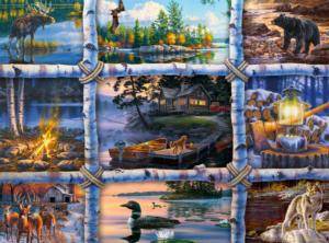 North Country Collage Jigsaw Puzzle By Buffalo Games