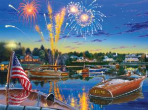 Grand Finale Fourth of July Jigsaw Puzzle By Buffalo Games
