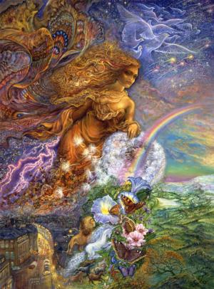 Wind of Change Fairy Jigsaw Puzzle By Buffalo Games