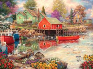 Quiet Cove Lakes & Rivers Jigsaw Puzzle By Buffalo Games