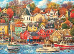 Good Times Harbor Lakes & Rivers Jigsaw Puzzle By Buffalo Games