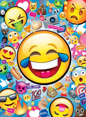 Emojis Collage Impossible Puzzle By Buffalo Games
