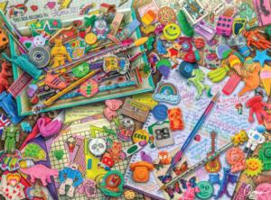 My Awesome Collection 1989 Game & Toy Jigsaw Puzzle By Buffalo Games