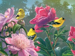 Peony Party Flower & Garden Jigsaw Puzzle By Buffalo Games