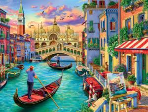 Sights Of Venice - Scratch and Dent Italy Jigsaw Puzzle By Buffalo Games